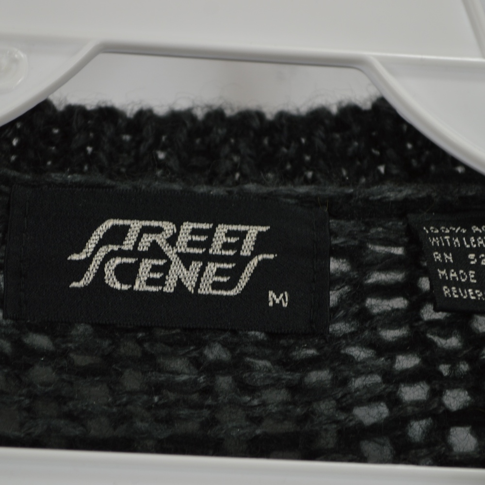 Vintage Leather Crewneck Sweater Notorious Big - image 3